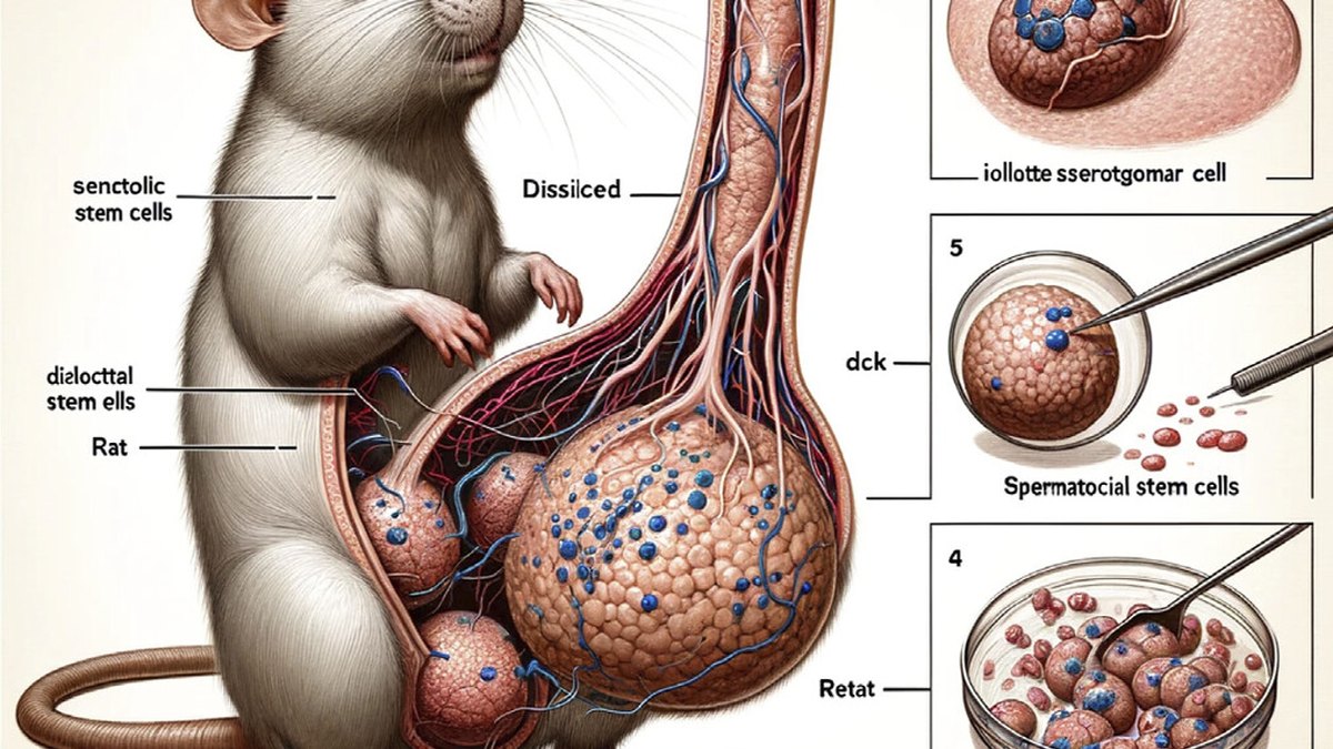 Cell-biology research bench with cultured cells and instruments — the discipline behind cellular rejuvenation and partial reprogramming; a Panacea Bio Chem record by Bogdan Dicoias